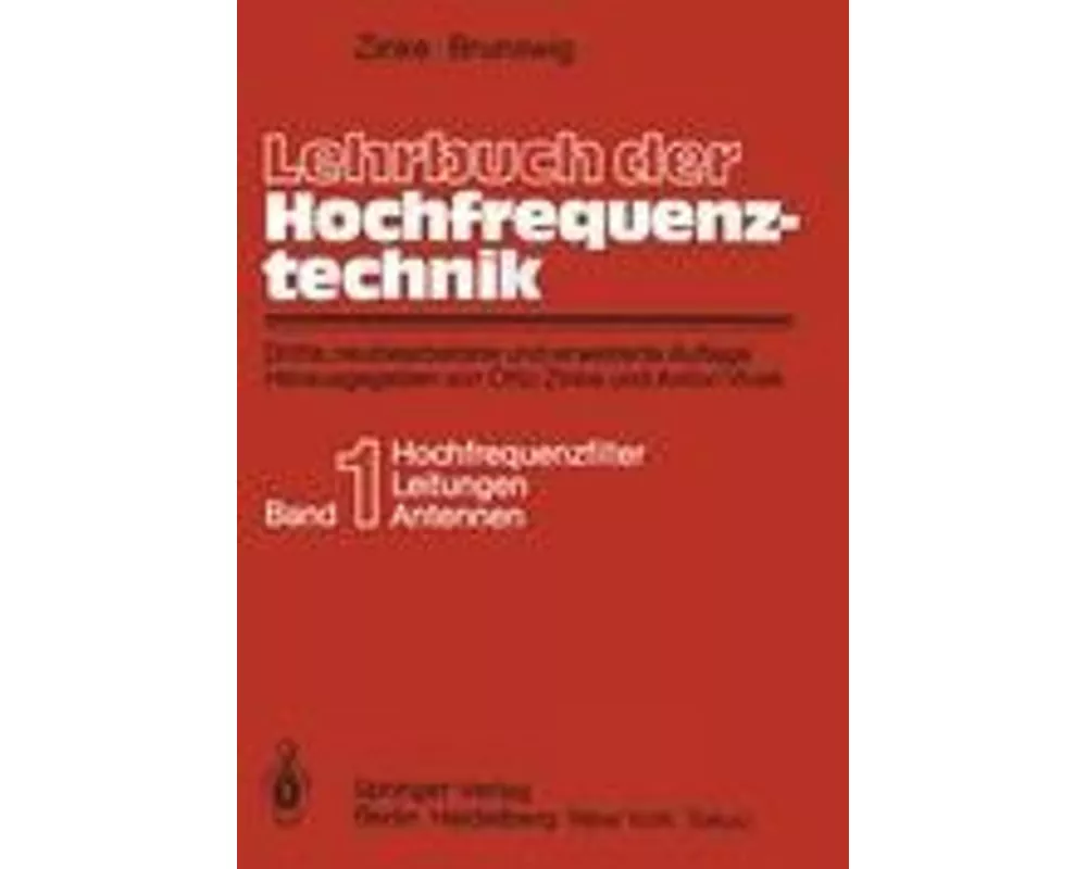 Lehrbuch der Hochfrequenztechnik