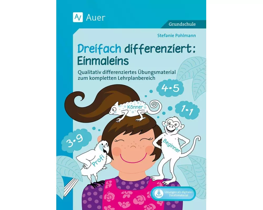 Dreifach differenziert Einmaleins