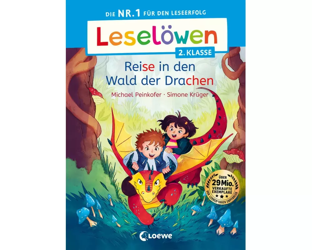 Leselöwen 2. Klasse - Reise in den Wald der Drachen