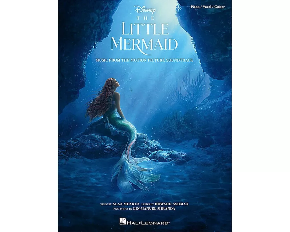 The Little Mermaid - Music from the 2023 Motion Picture Soundtrack Piano/Vocal/Guitar Souvenir Songbook
