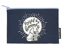 Raised by Books Pouch