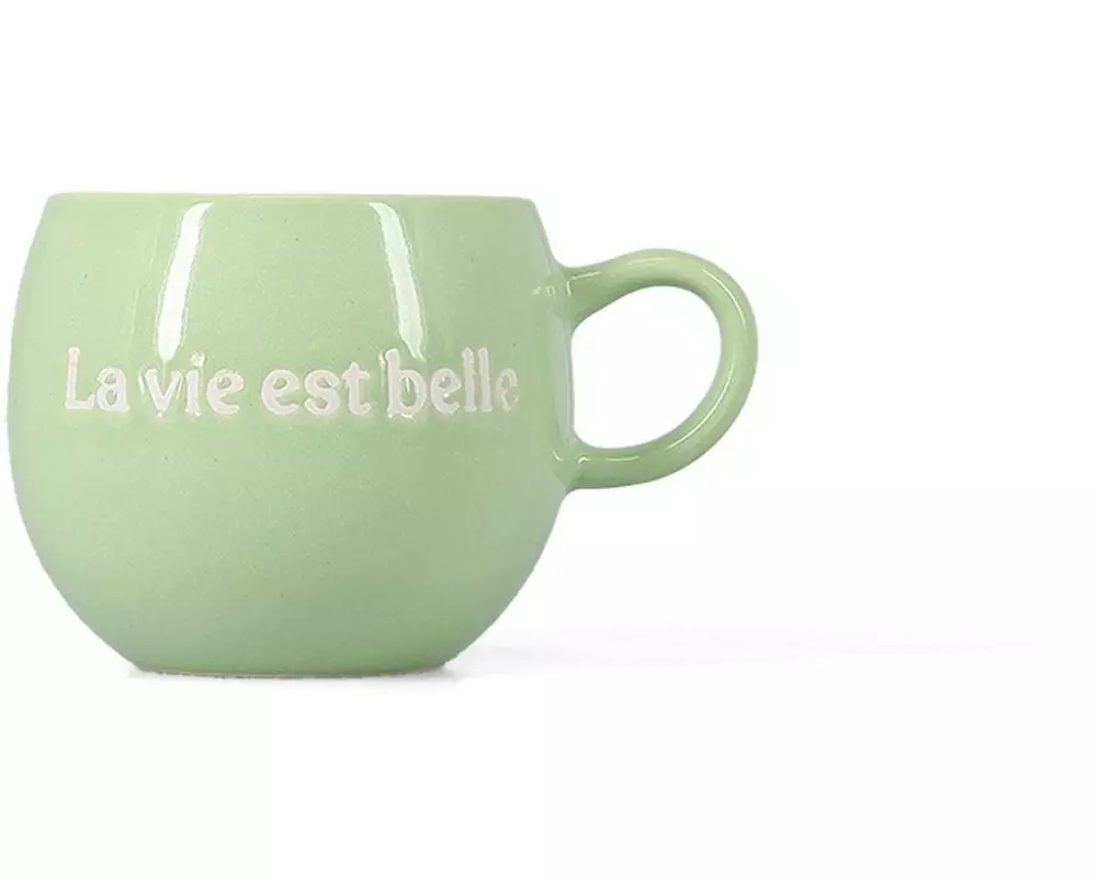 Salt & Pepper Tasse 420 ml, Grün, La Vie est Belle