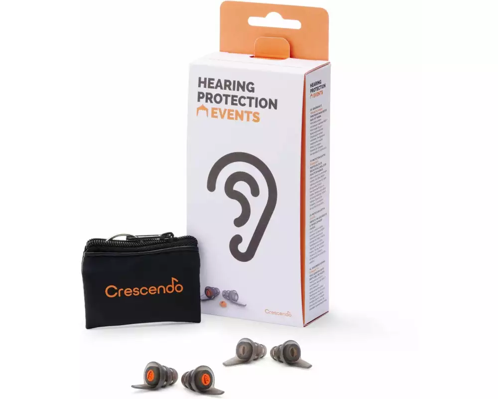 CRESCENDO Ohrstöpsel Gehörschutz Events 1 Paar