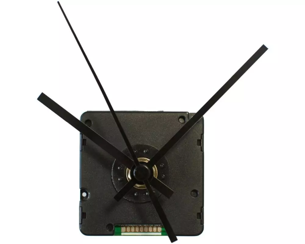 TFA Dostmann Uhrwerk Funk mit zwei Uhrzeigersets 5.6 x 5.6 cm