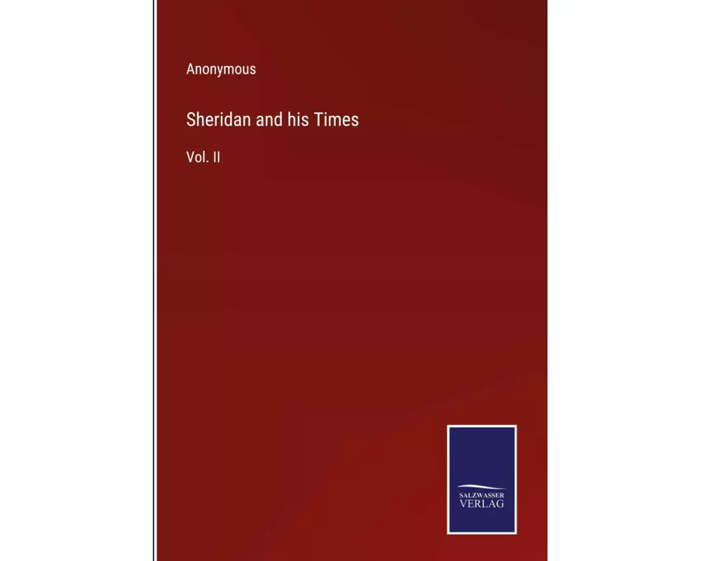 Sheridan and his Times