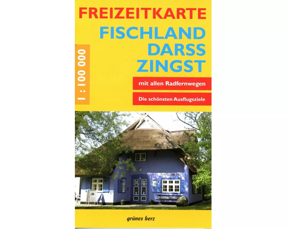 Freizeitkarte Fischland, Darß, Zingst