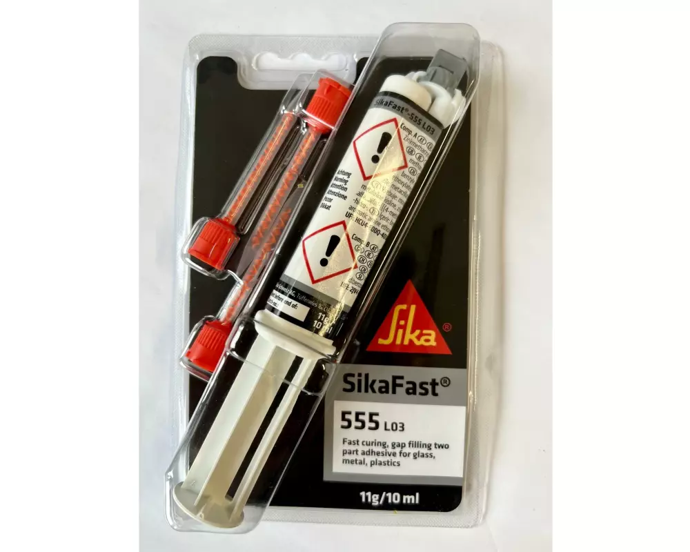 Sika SikaFast 555 L03 2-Komponenten Klebstoff Grau 10 ml