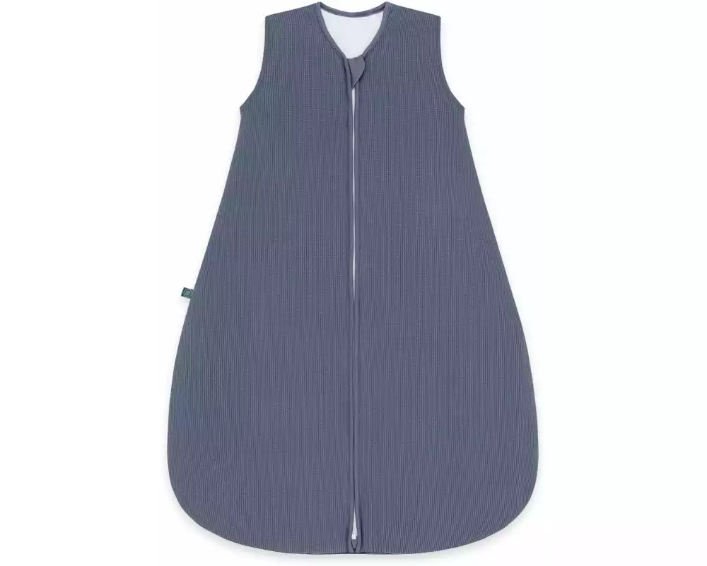 emma & noah Baby-Ganzjahresschlafsack Essential Blau 80 cm