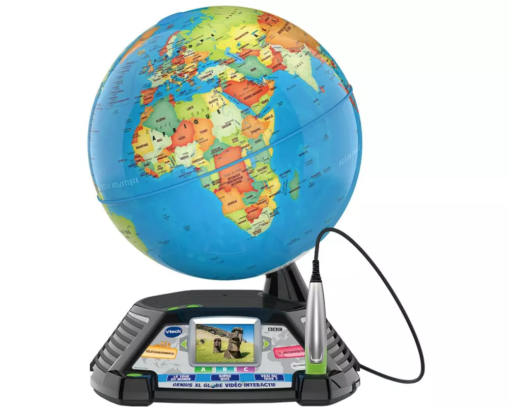 Vtech Genius XL Globe Interaktiv, Video, Französisch