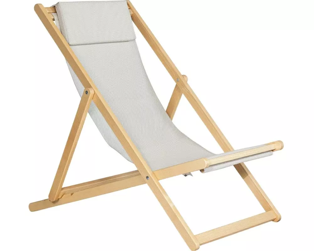 FIAM Liegestuhl Relax Weiss