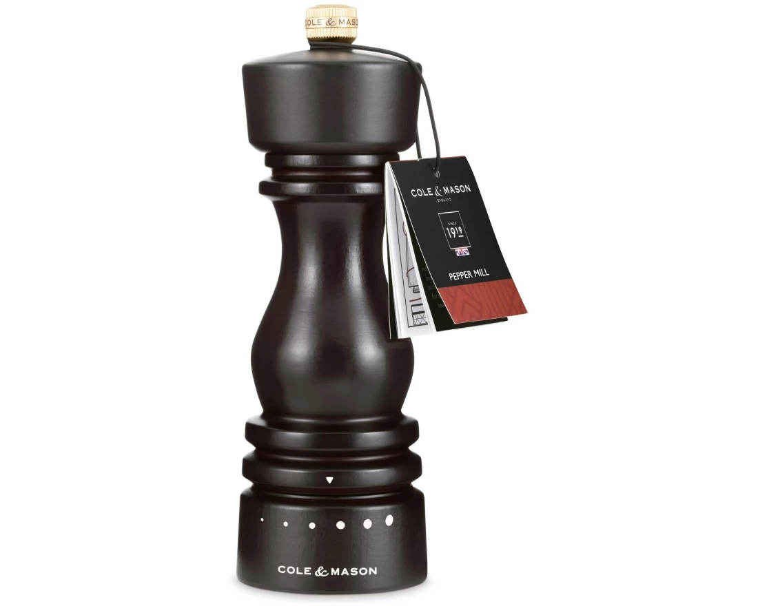 Cole&Mason Pfeffermühle London 18 cm, Dunkelbraun