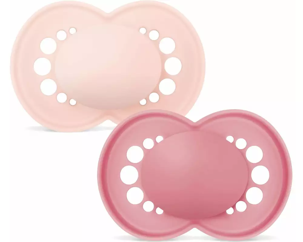 MAM Nuggi Original 16-36m, Girl. 2 Stück