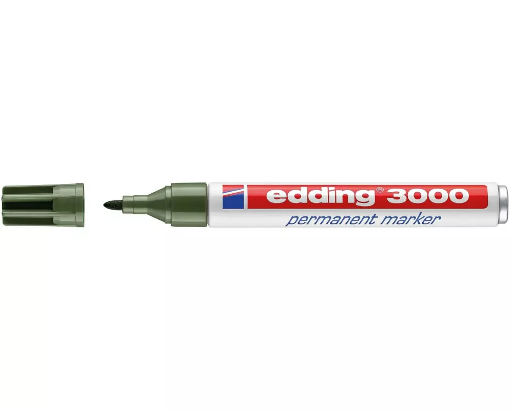 edding Permanent-Marker 3000 Olivgrün
