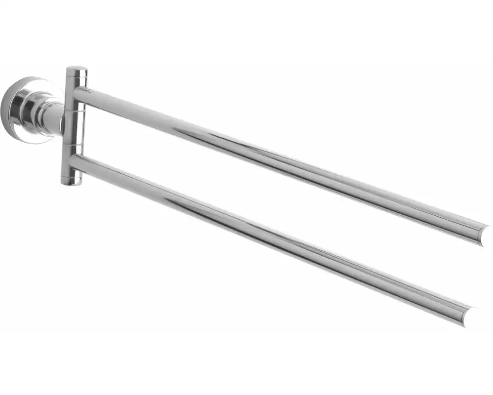 tesa Handtuchhalter Luup 2-armig Silber