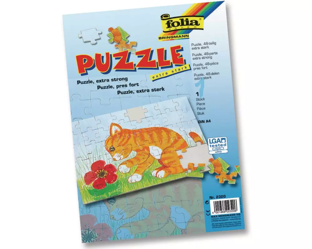 Folia Papp-Puzzle A4 1 Stück