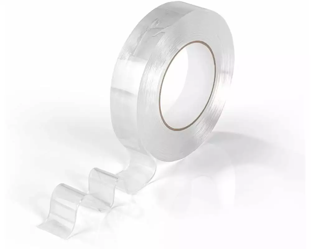 EASYmaxx Spurenloses Klebeband 30 mm x 5 m, Transparent