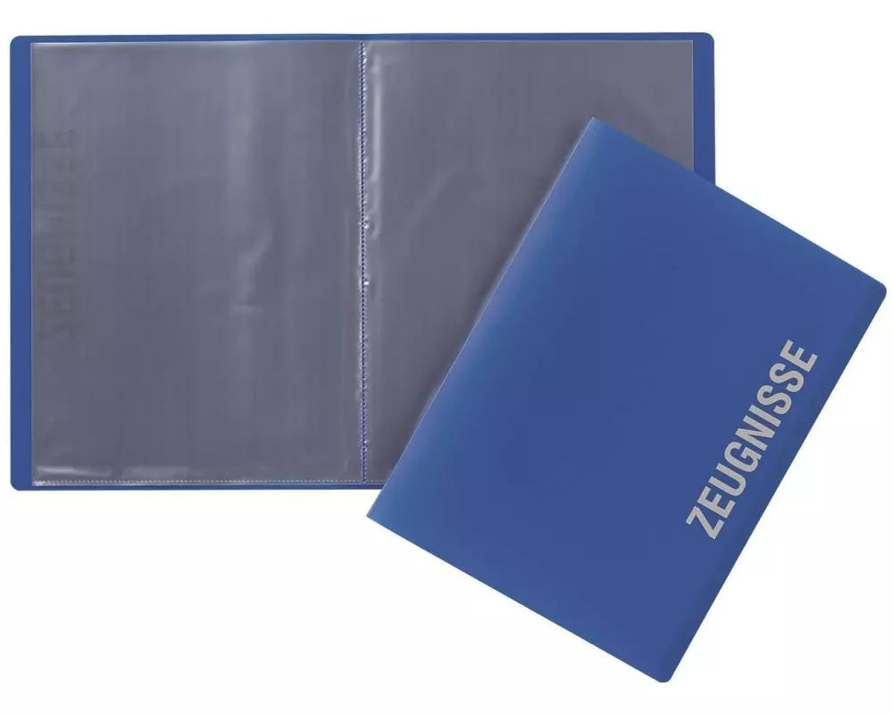 Pagna Zeugnismappe A4 Blau