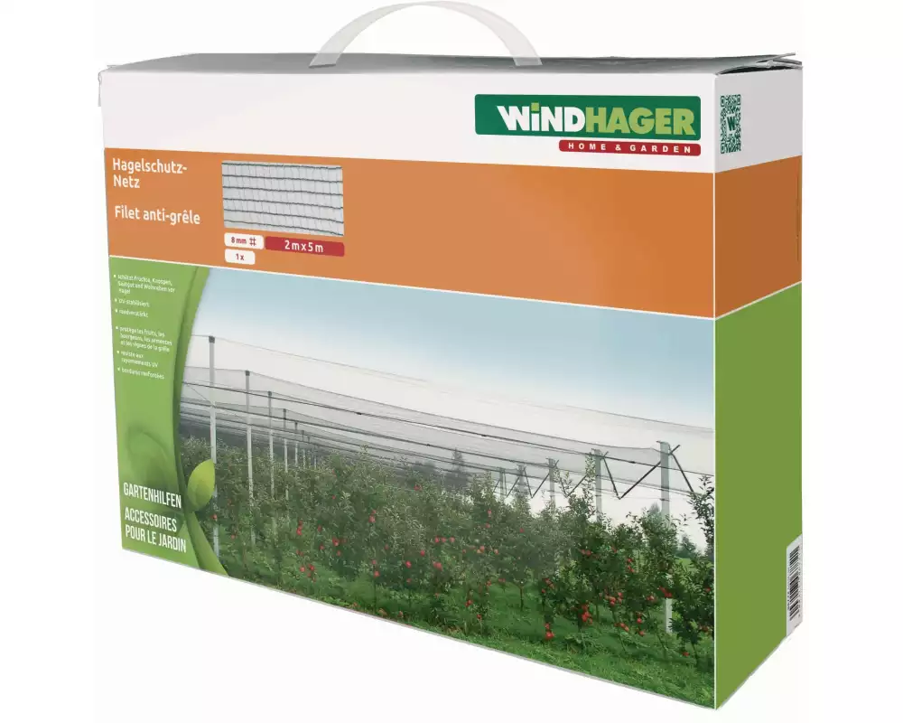 Windhager Hagelschutz Netz 2x5m