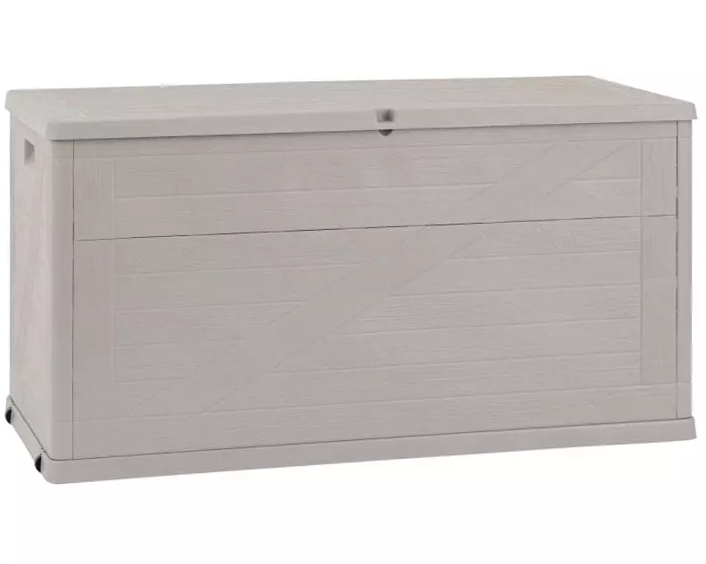 Toomax Gartenbox Wood 420 l Warmgrau