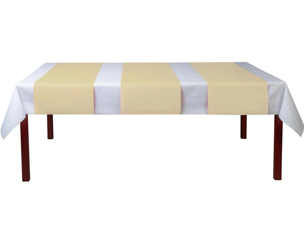 PRO nappe Tischläufer Tête-à-tête, Rolle, 40 x 2400 cm, Schnurbraun