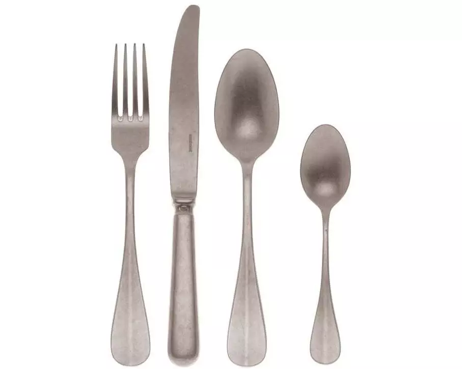 Sambonet Besteck-Set Baguette Vintage 24-teilig, Silber