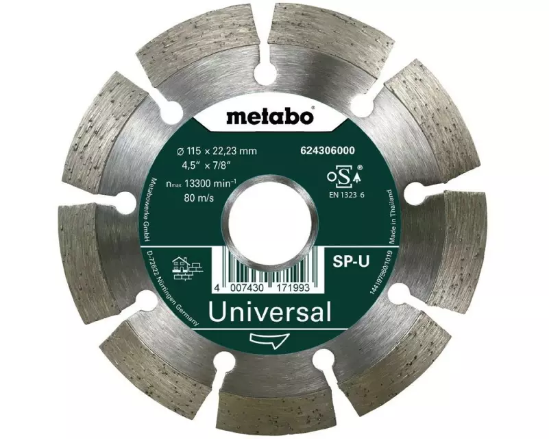 Metabo Trennscheibe SP-U Universal Diamant 115 mm