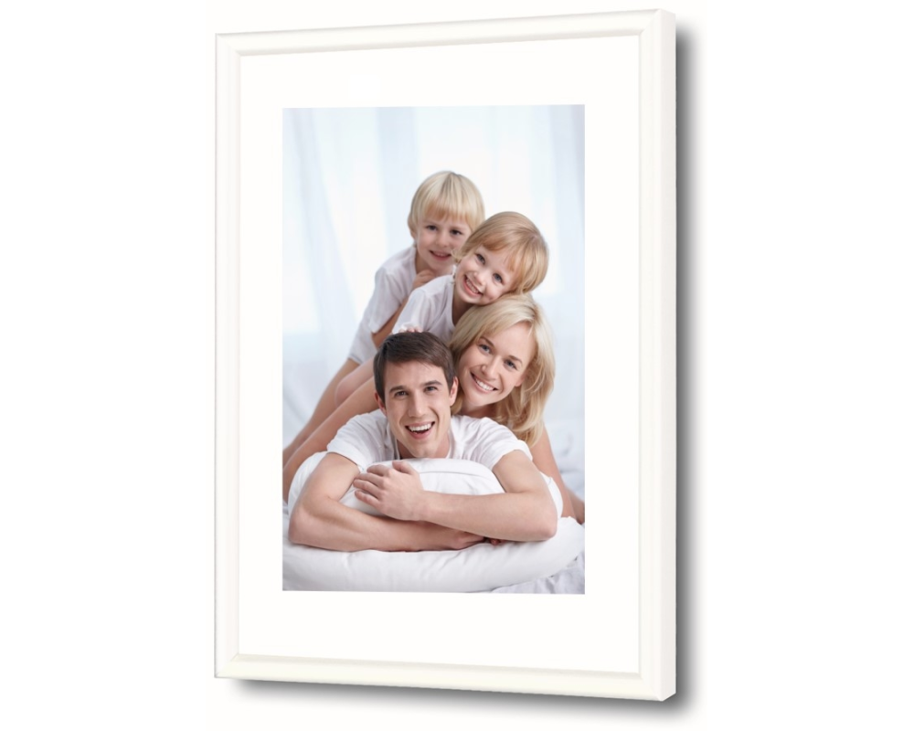 DEBEX Wechselrahmen 21x29,7cm 725002-210X2 Kunststoff weiss