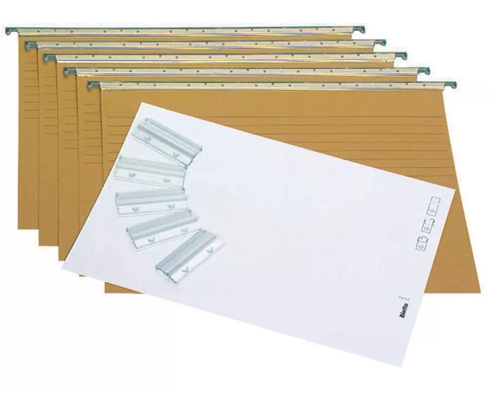 Biella Hängeregister Original Vetro Mobil 25 cm Oliv, 5 Stück