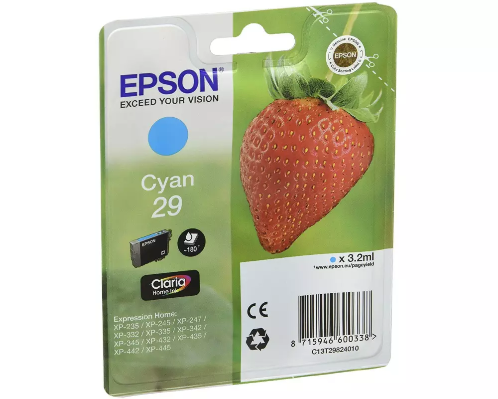 Epson Tinte T29824012 Cyan