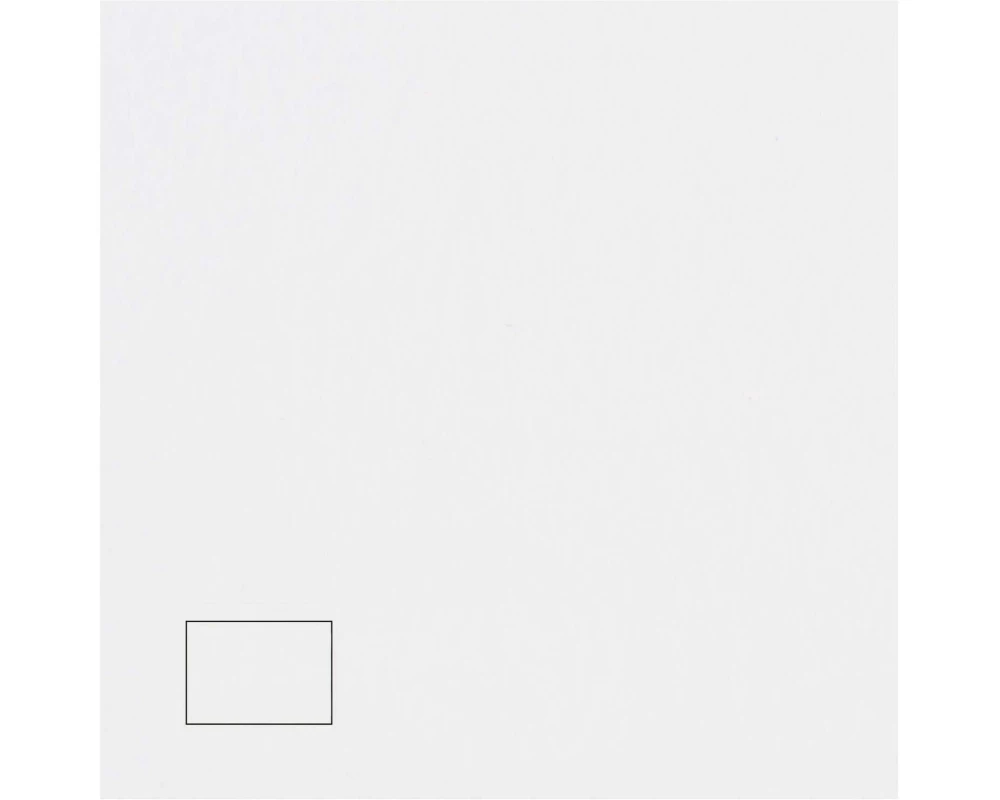 Rico Design Paper Poetry Essentials Einlegekarte A7, Hochweiss