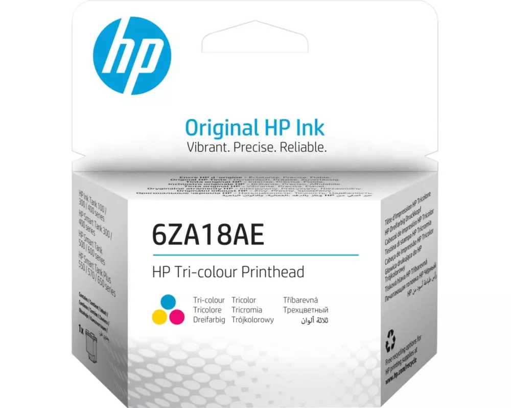 HP Druckkopf 6ZA18AE Magenta/Yellow/Cyan