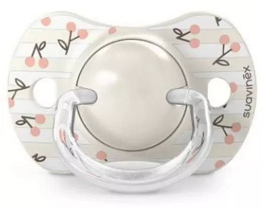 suavinex Nuggi Birdies 2er Pack, 0-6 Mt / Rosa