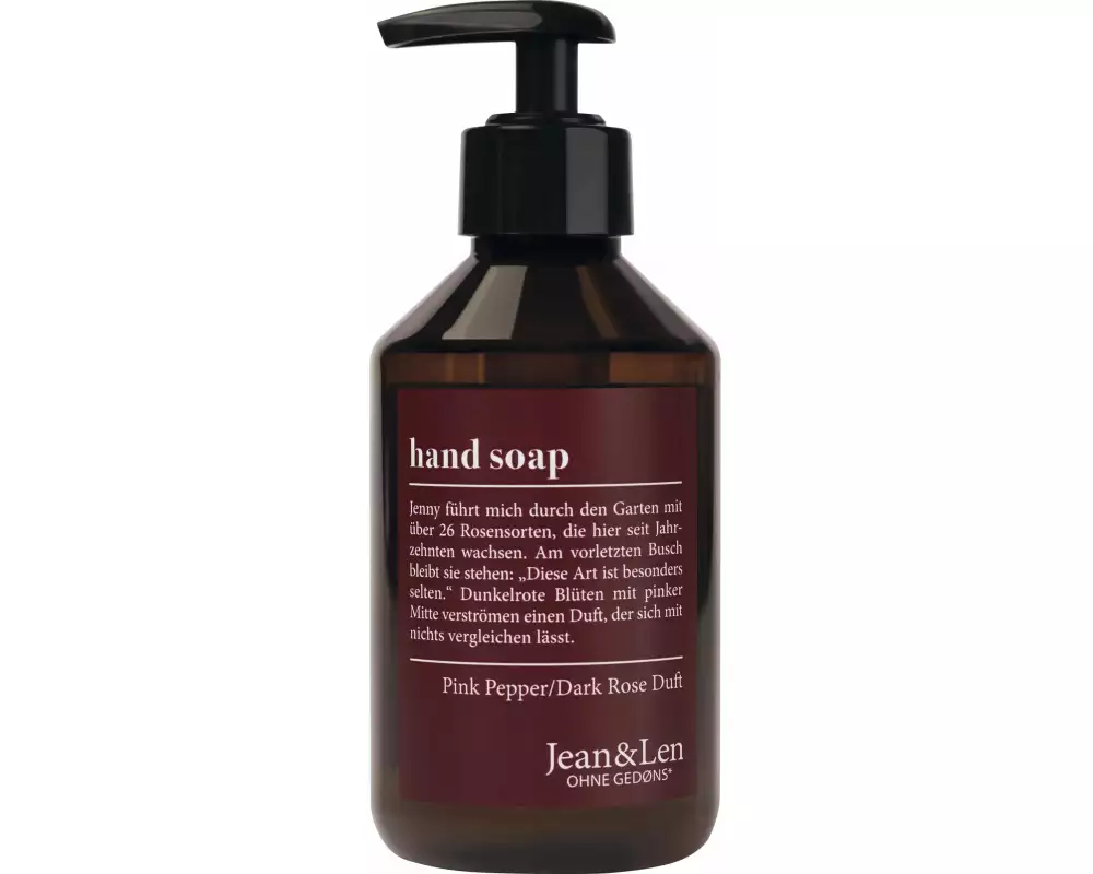 Jean & Len Flüssigseife Pink Pepper/Dark Rose 250 ml