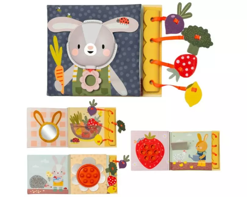 TAF-TOYS Mein erstes Aktivitätenbuch Garden