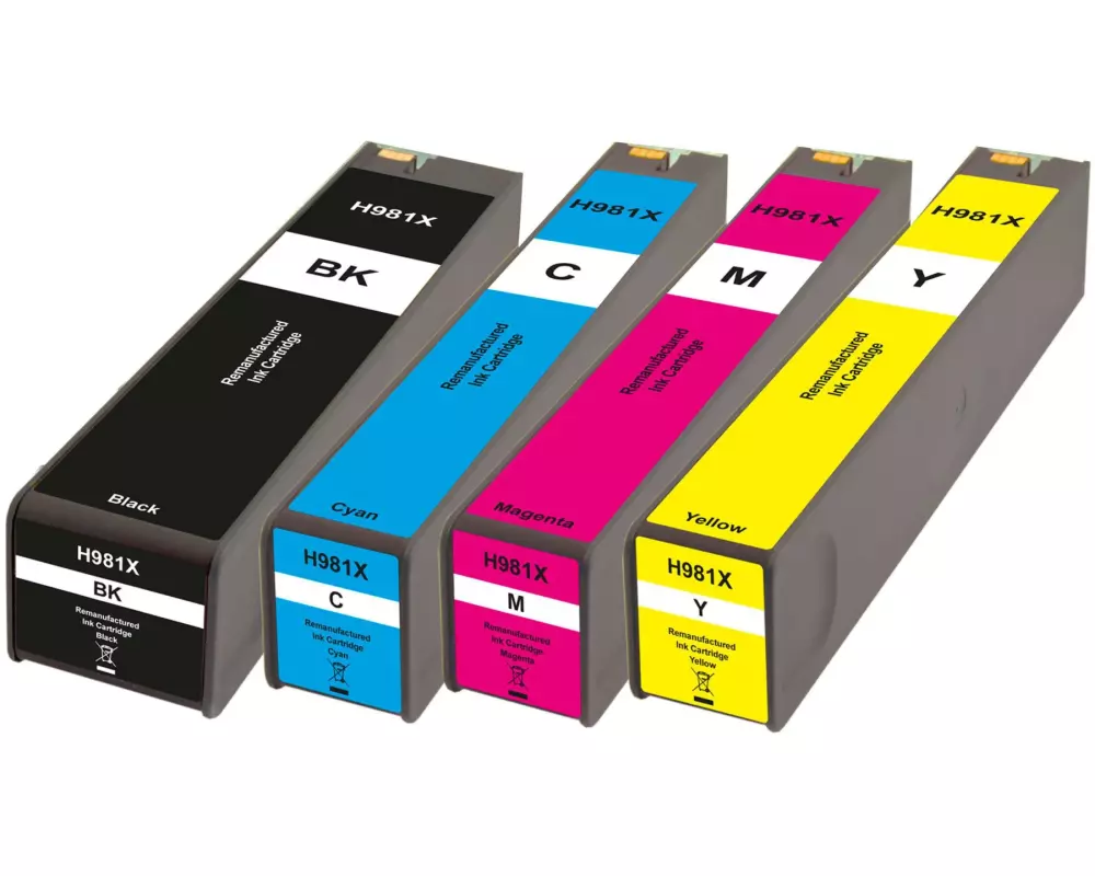 Peach Tinte HP Nr. 981X MultiPack BK, C, M, Y