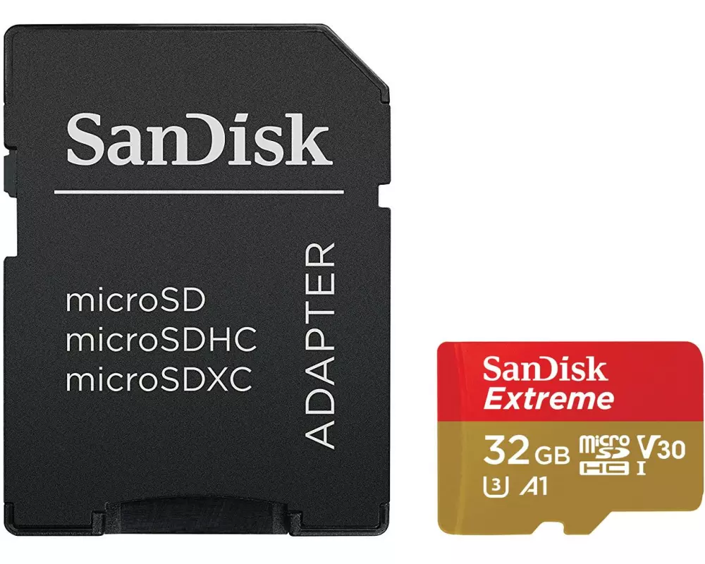 SanDisk microSDHC-Karte Extreme UHS-I U3 32 GB