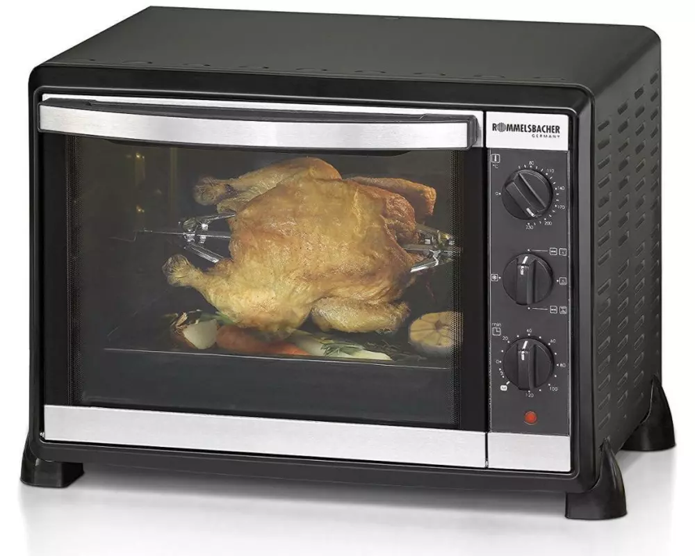 Rommelsbacher Backofen 20.BG 1550 30 l, Schwarz