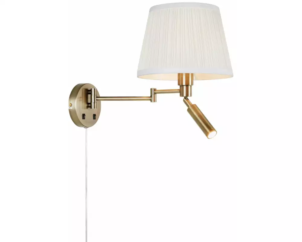 Markslöjd Pivot Wandleuchte Beige/Kupfer
