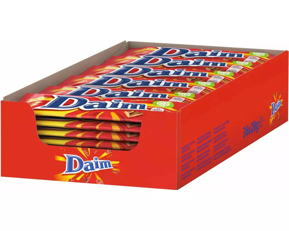 Daim Schokoladenriegel Choc Bar 36 x 28 g