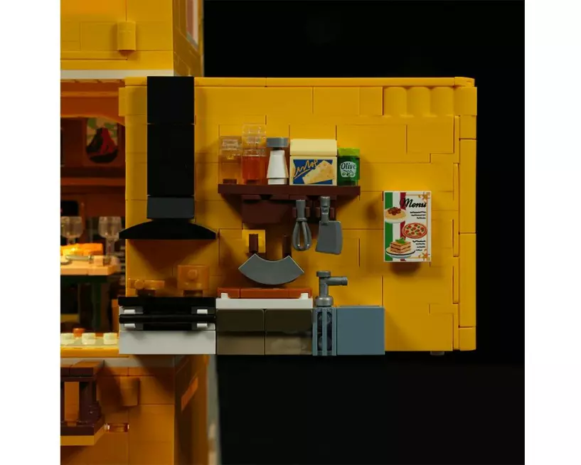 Lumibricks Italian Homestyle Restaurant LED-Beleuchtung