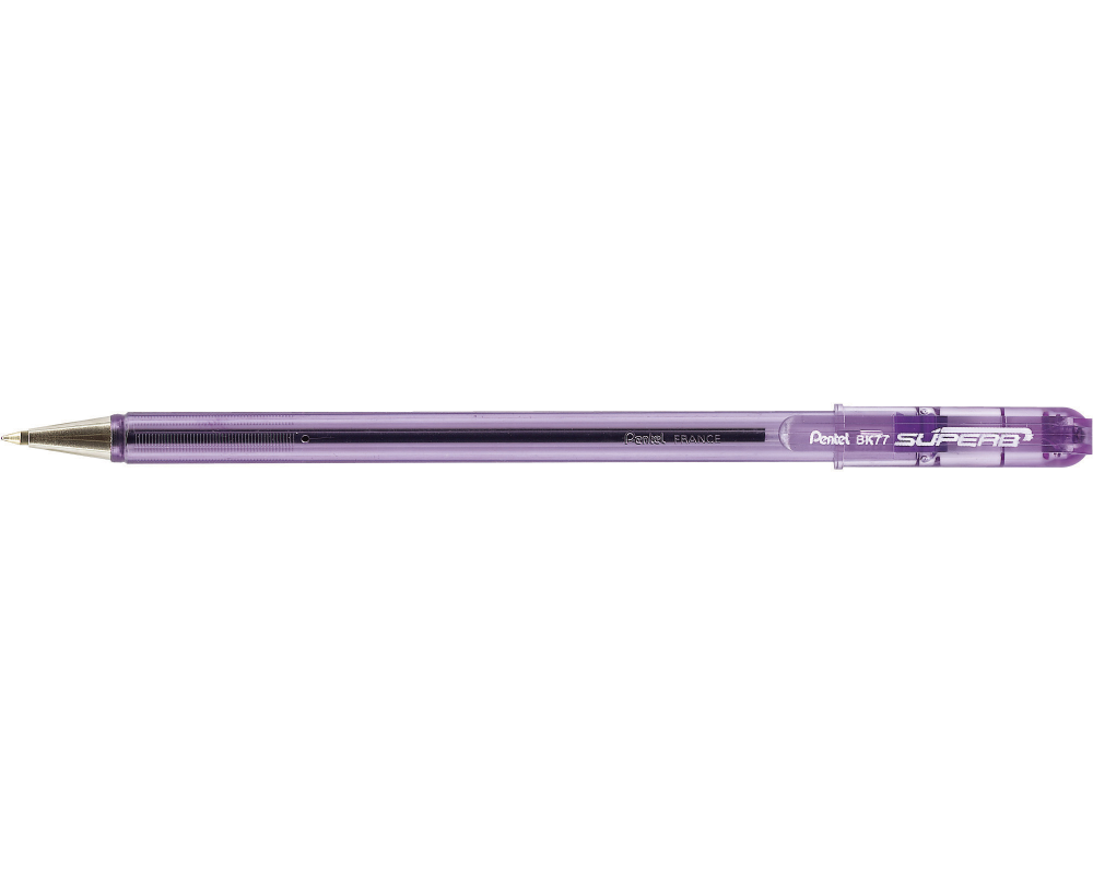 PENTEL Kugelschreiber Superb 0.7mm BK77-V violett