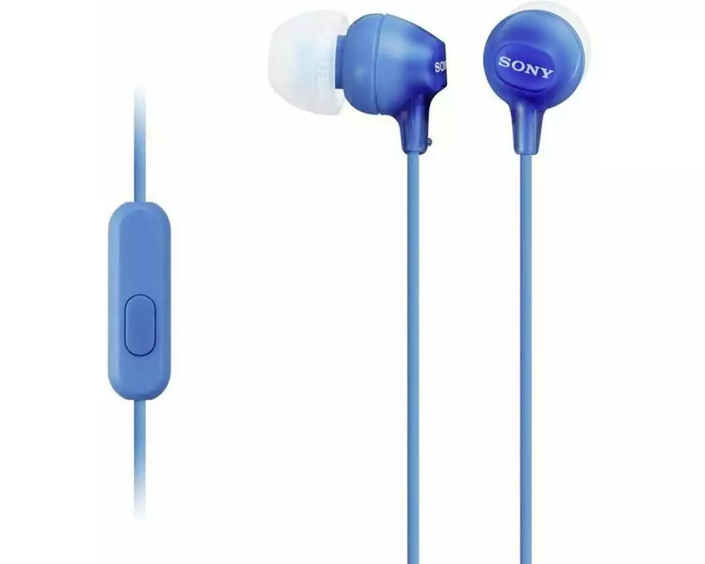 Sony In-Ear-Kopfhörer MDREX15APLI Blau