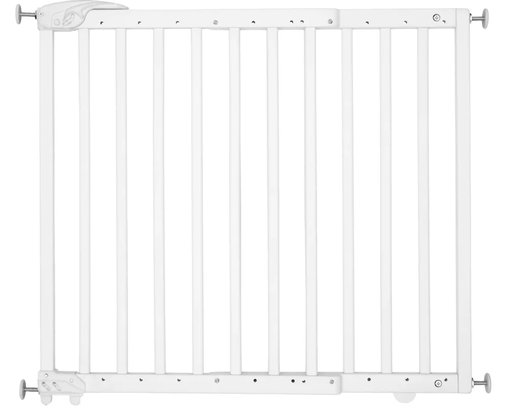 Badabulle Türschutzgitter Deco Pop Holz Weiss 63 cm - 106 cm