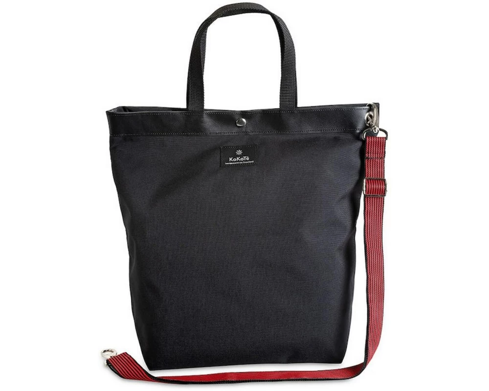 Kokoté Einkaufstasche Poschti L, Schwarz