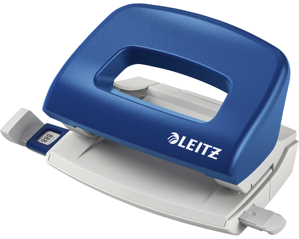 LEITZ Bürolocher NewNeXXt 0.8mm 50580035 blau 10 Blatt