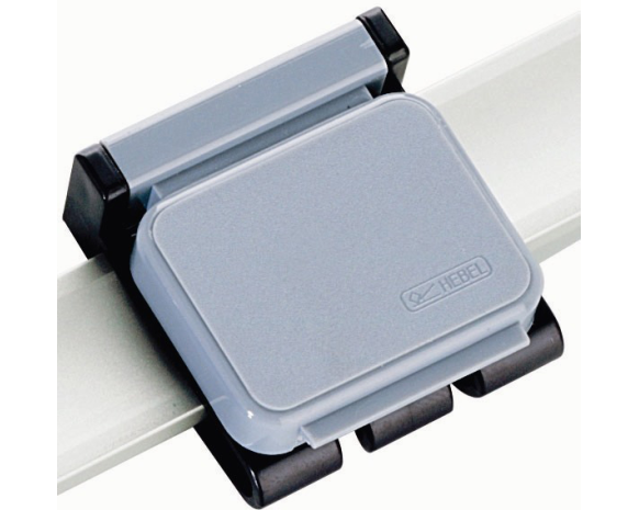 MAUL Magnetclip V 3,6x4cm 6263084 grau