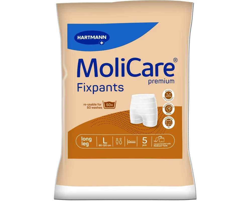 MoliCare Premium Fixpants long leg L 5 Stück