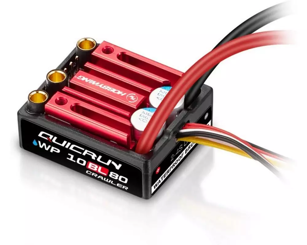 Hobbywing Brushless Regler QuicRun WP10BL80 G2 80 A BEC 5 A