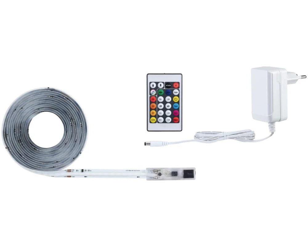 Paulmann LED-Stripe SimpLED RGBIC Komplettset, 3m beschichtet