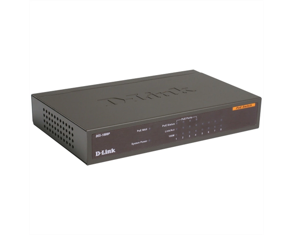 D-Link DES-1008PA Netzwerk Switch